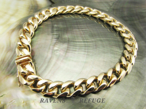 14k chain link bracelet