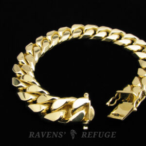 chunky chain link bracelet