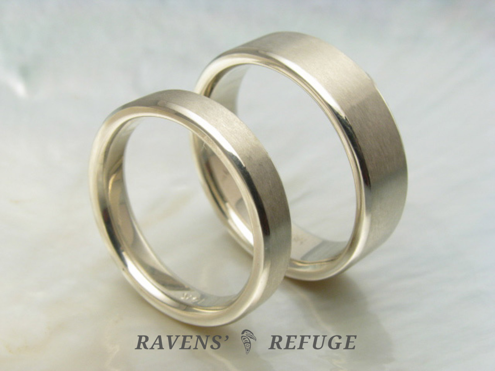 handmade white gold wedding bands simple wedding rings