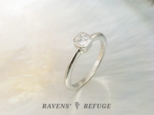 artisan handmade engagement ring