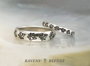 ivy leaf wedding bands