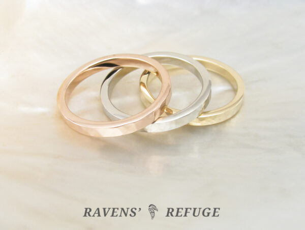 mixed metal stacking rings