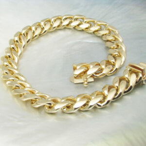 14k chain link bracelet