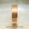 7mm rose gold ring